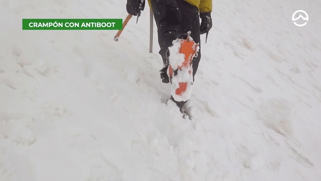 Importance of the ANTIBOOT for crampons
