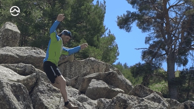 Correr en una PEDRERA con zapatillas, alpin running Jordi Tosas