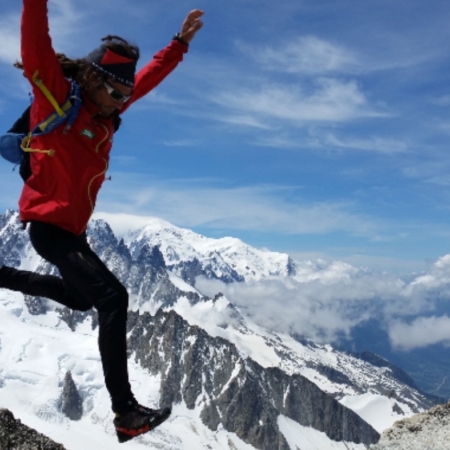 Mont Blanc subir corriendo, Alpin Running full camp