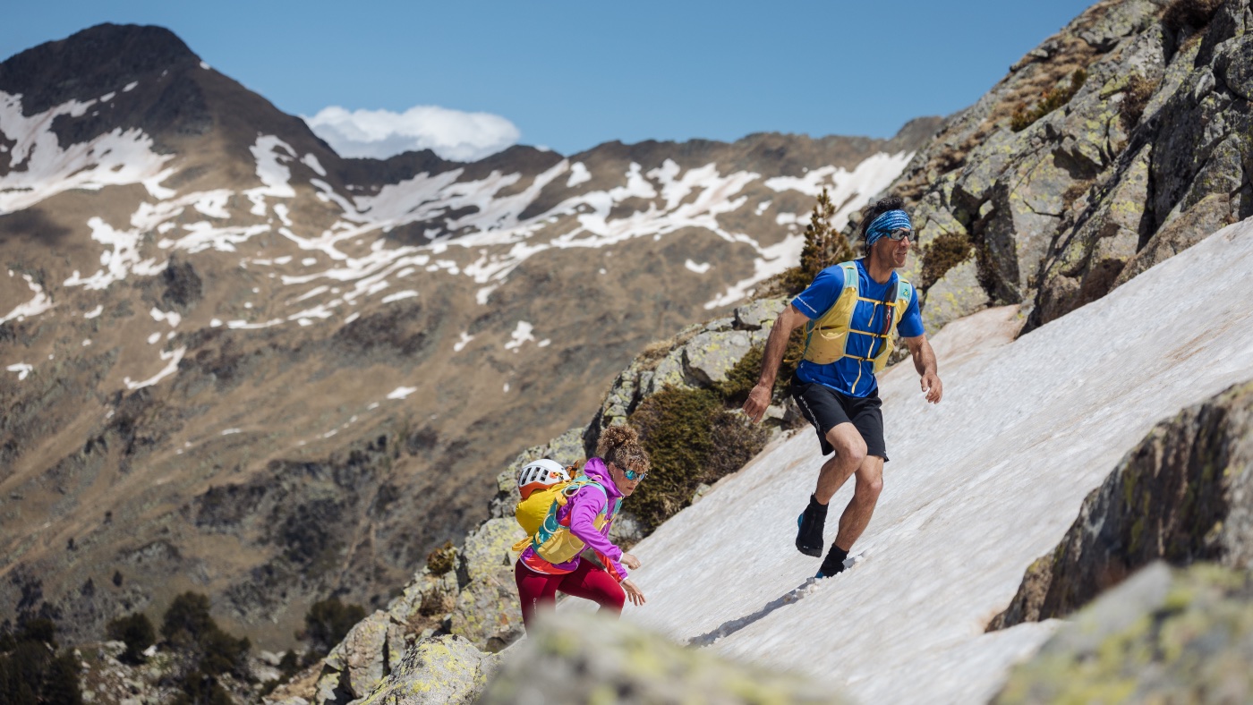 Aneto Corriendo, Curso trail running terreno nevado