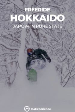 Trip to HOKKAIDO FREERIDE, JAPOW IN ITS PURE STATE