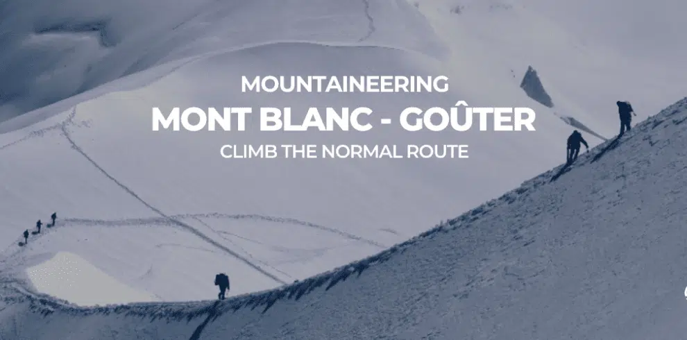 Mountaineering Mont Blanc - Goûter with B4Experience