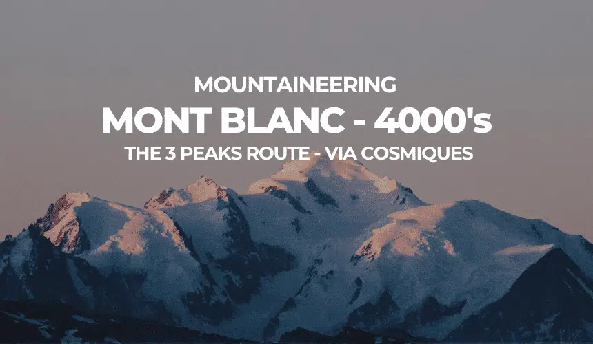 MONTBLANC – ROUTE 4000’s