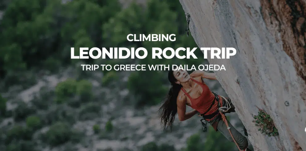 Climbing Leonidio rock trip to Greece with Daila Ojeda