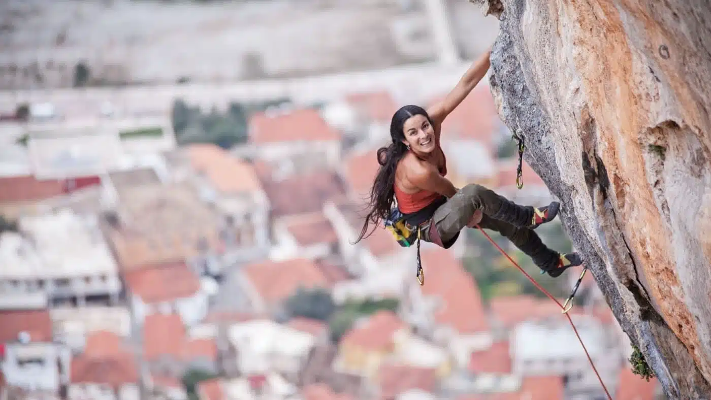 Defying gravity in Leonidio with Daila Ojeda - B4Experience.