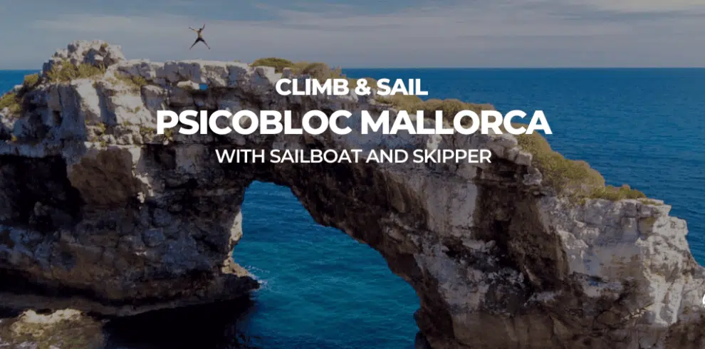 Climb and sail Psicobloc Mallorca with B4Experience