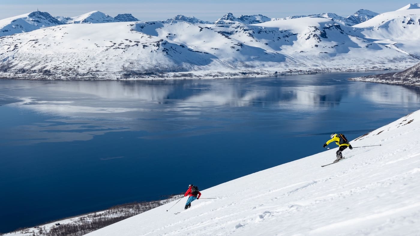 ski Lofoten sailboat trip B4Experience