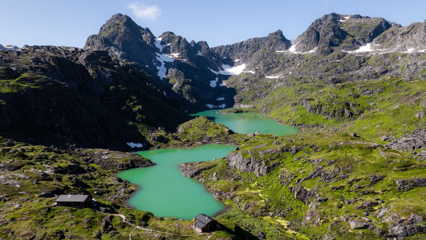 Lofoten Mountains Landscape