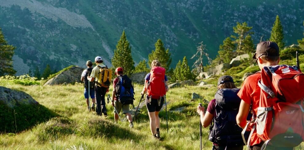 Group of hikers 