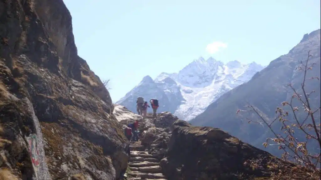 Khumbu Valley on Everest trekking trip B4Experience