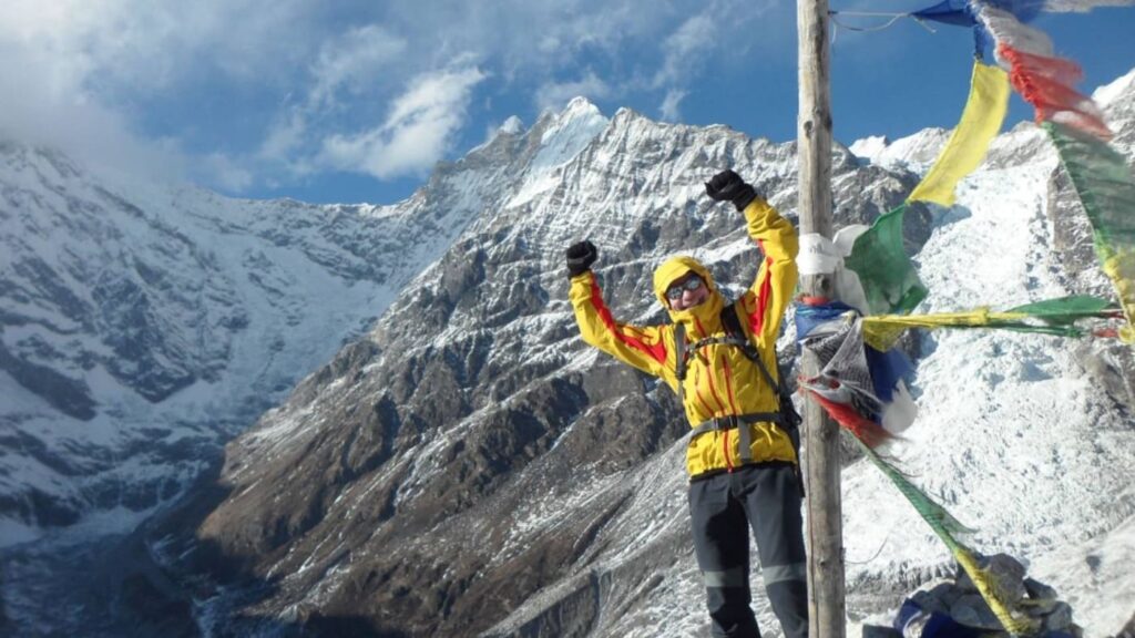 Langtang Kianging Ri summit hiking Nepal trip B4Experience