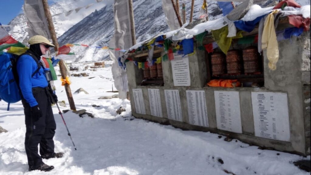 Langtang winter hiking Nepal trip B4Experience