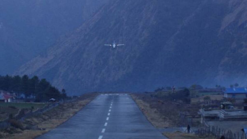 Lukla airport everest valley trip B4Experience