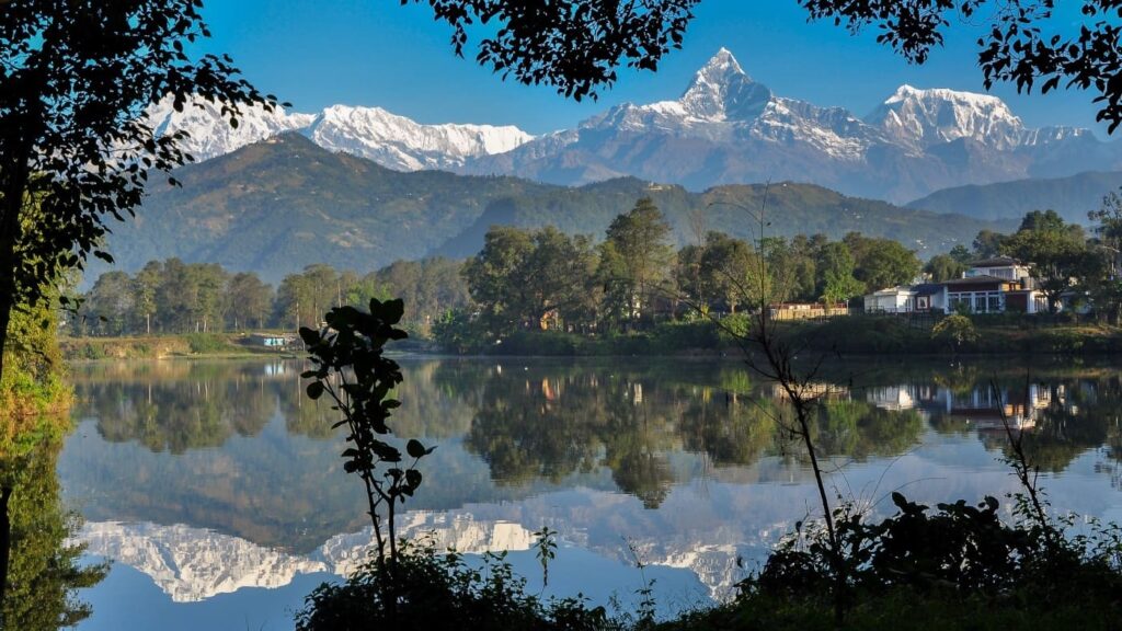 Machapuchare from Phokara trips B4Experience