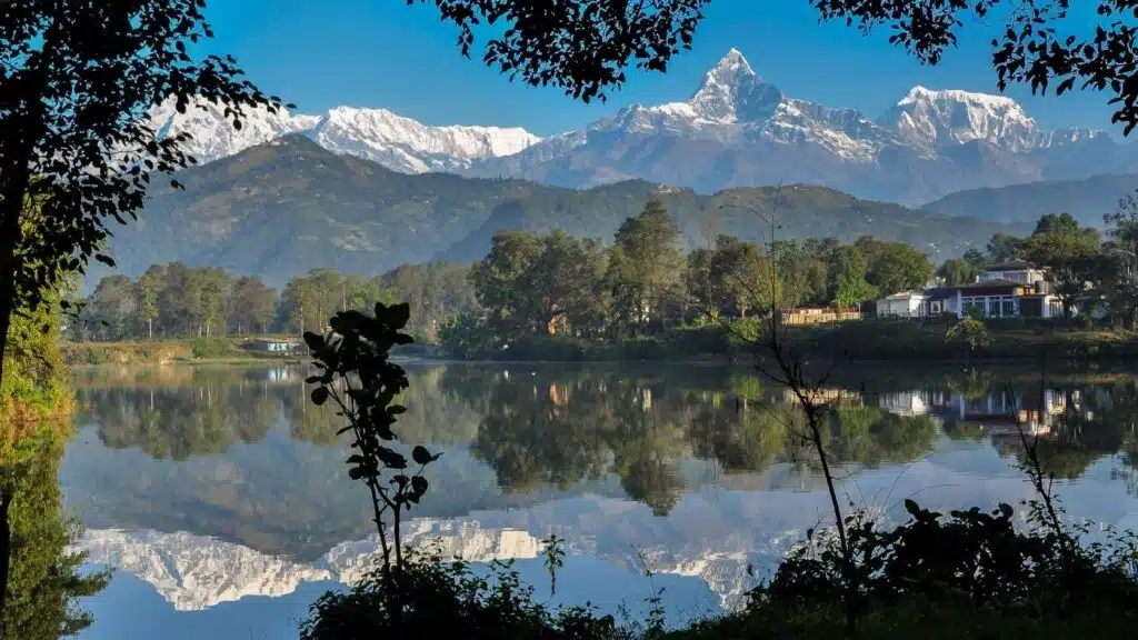 Machapuchare from Phokara trips B4Experience