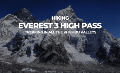 NEPAL EVEREST 3 HIGH PASS trekking B4Experience