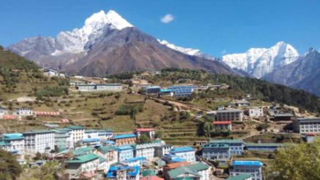 Namche Bazar Everest trek Nepal trip B4Experience