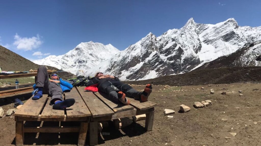 REST day IN MANASLU trek trip B4Experience