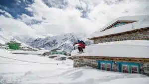 Ski langtang from house Nepal trip B4Experience