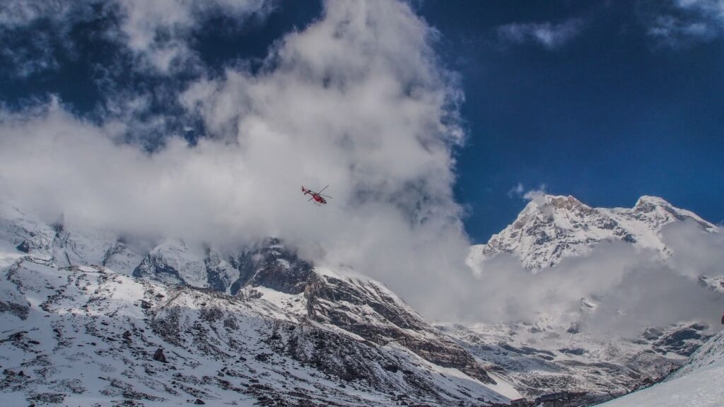 heliesking nepal Annapurna trip B4Experience