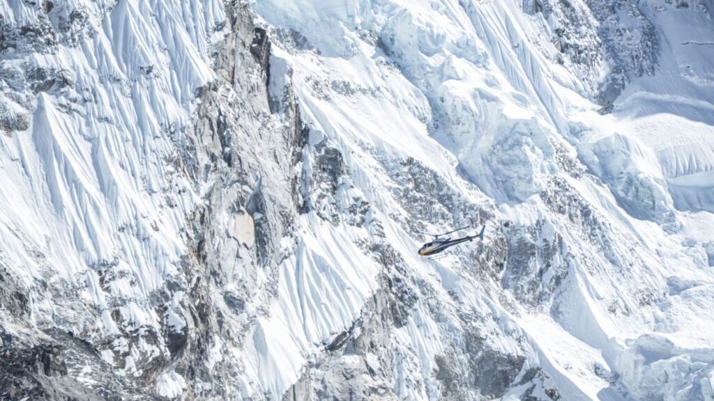 heliski on nepal trip B4Experience