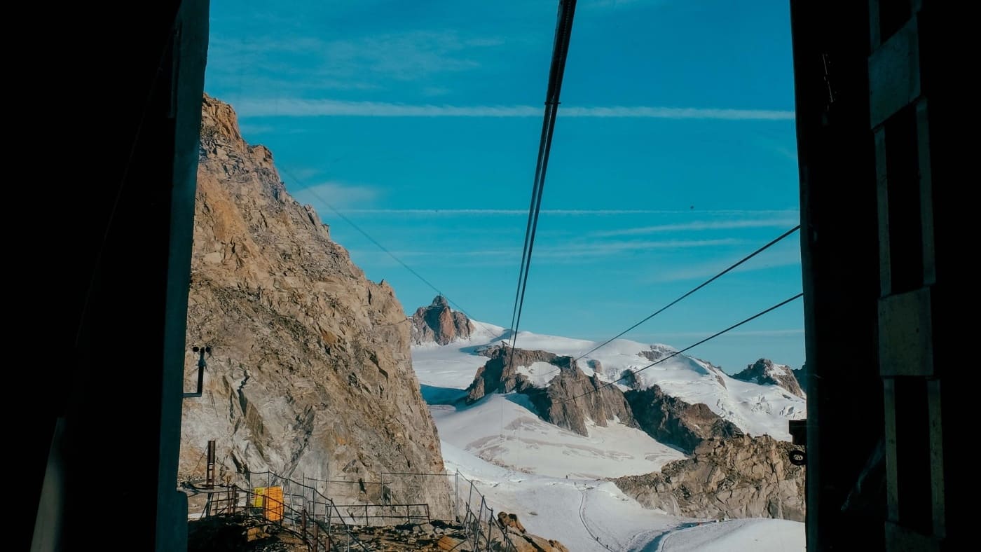 Ascending Mont Blanc with breathtaking glacier view with B4Experience