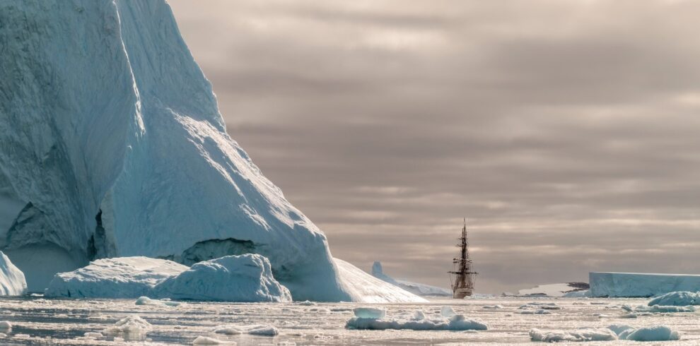 Sailing Antartica Sailboat