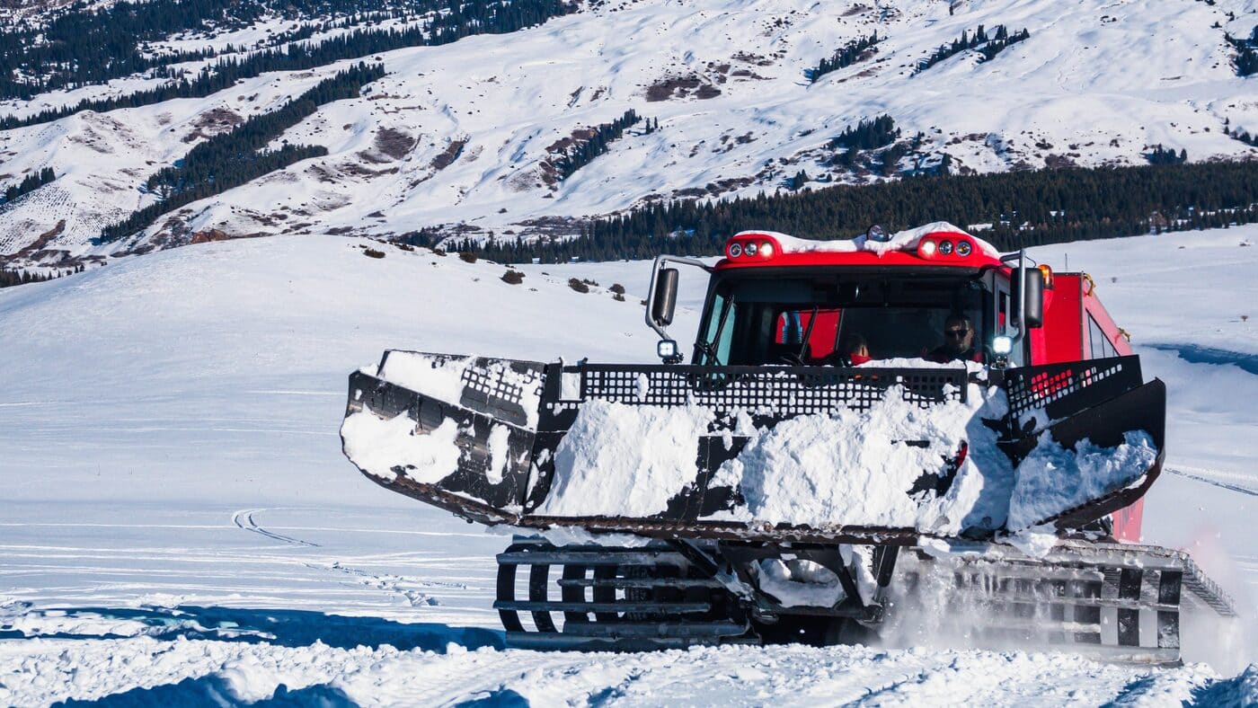 Exploring untouched slopes with Kyrgyzstan snowcat freeride with B4Experience