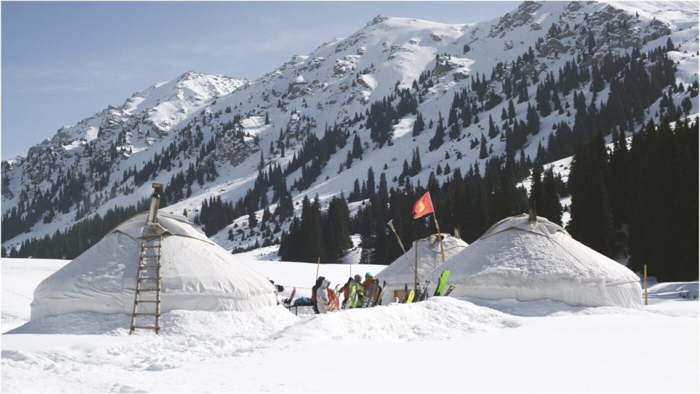 Experience authentic mountain culture with Kyrgyzstan yurt ski with B4Experience