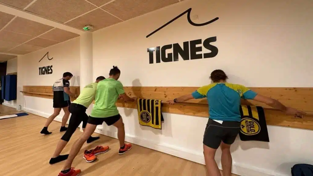 Ski gym training with B4Experience
