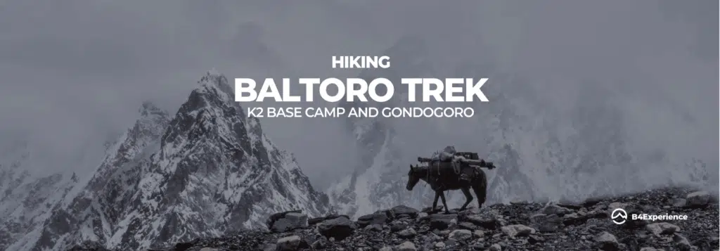 Hiking Baltoro trek K2 base camp and Gondogoro - B4Experience