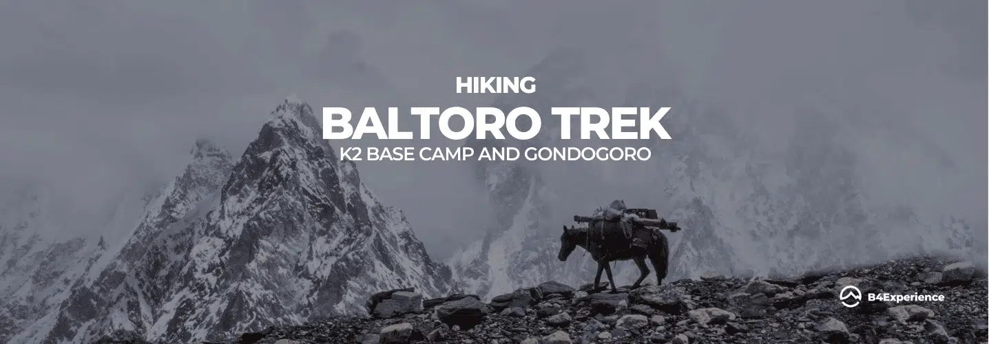 Hiking Baltoro trek K2 base camp and Gondogoro - B4Experience