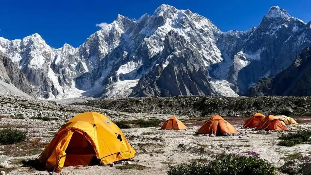 At the base camp in the Karakoram - B4Experience