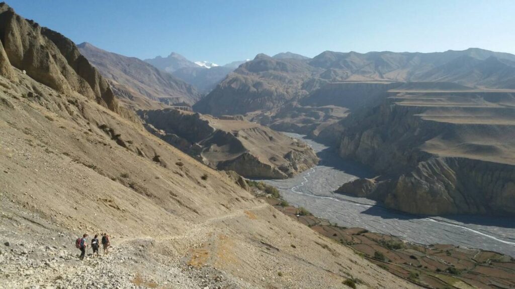 Adventuring rugged terrain in Mustang Chalie - B4Experience