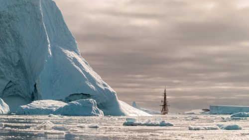 Sailing Antartica Sailboat